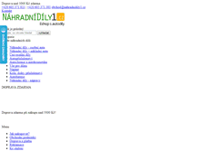Tablet Screenshot of nahradnidily1.cz